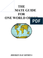 The Ultimate Guide For One World Order