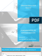 Fundamentos de Administración. Semana 4b