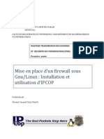 Projet Firewall Ipcop