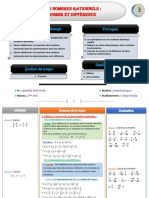 Les Nombres Rationnels Somme Et Difference Cours Et Exercices Ma