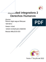 Actividad Integradora 2 Derechos Humanos