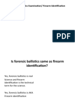 Review in Forensic Ballistics Updated