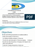 Imaging of Glaucoma Diagnosis