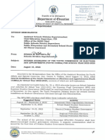 Interim Guidelines of The Youth Commission On Elections and Appointments (Youth COMEA) For SY 2022-2023