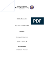 Unit 6 Drugs Acting On The CNS and PNS