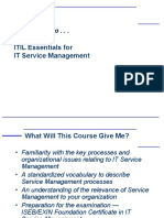 ITIL Essentials