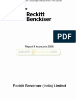 Reckitt Benckiser India LTD 2008