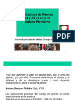 Estructura de Peones E4 y d3 Vs E5 y d6 Guioco Pianisimo