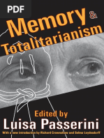 Luisa Passerini - Memory & Totalitarianism-Routledge (2017)