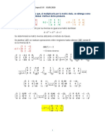 Ejercicios de Inversa de Una Matriz - Fundamentos de Algebra Lineal