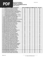 Universidad de San Carlos de Guatemala Facultad de Ciencias Juridicas Y Sociales Cuadro Preliminar de Notas