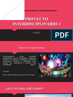 Filosofia Proyecto Interdisciplinario 3