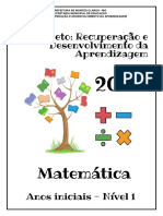 Apostila Matemática Ano Iniciais - Nível I