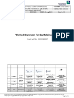 NCC-NGPD-CON-MOS-001 - Rev C Method Statement For Scaffolding - Approved