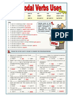 Modal Verbs Uses - Answer Key1