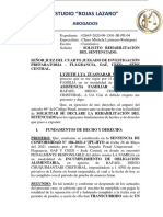 Solicito Rehabilitación Del Sentenciado - Lyzeth Lya Zuasbabar Mendez