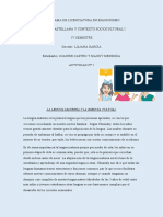 Actividad 2. Lengua Castellana y Contexto Sociocultural