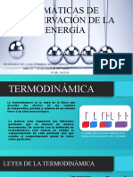 Temáticas de Conservación de La Energía