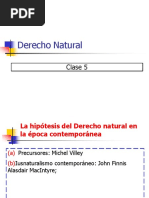 El Derecho Natural Contemporáneo