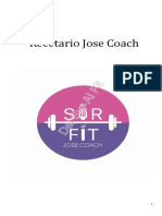 Recetario Jose Coach