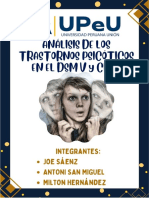 Análisis de Los Trastornos Psicóticos en El DSM V y Cie 10 - Final