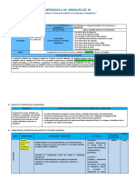 MODELO PARA LA SESIÓN 7 Experiencia de Aprendizaje