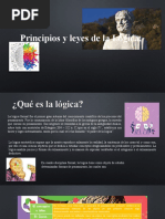 Principios o Leyes de La Logica