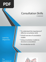 Sally Derrick Consultation Skills - 05.09.2019