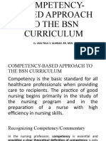 Competency-Based Approach To The BSN Curriculum