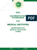 2022 Accreditation Standards For Medical Institutes