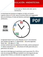 Mnemotecnia Vias de Coagulacion