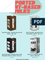 Plant Milks