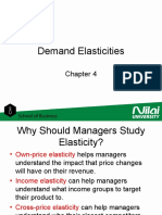 Chapter 4 - Demand Elasticities