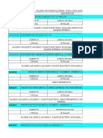 Dosificacion para Cada Partida