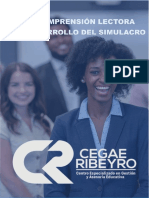 Comprensión Lectora - Desarrollo de Simulacro (25 - 08 - 2022)