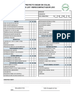 Check List Vibrocompactadora