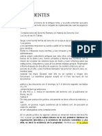 ANTECEDENTES Del Derecho Civil en Mexico