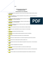 Proposiciones Falso-Verdadero de Programación Lineal