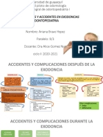 Complicaciones y Accidentes en Exodoncias