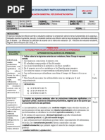 Evaluacion Quimestral, Historia 3ro Bach