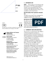 BD Leucocount™ Kit: For Enumeration of Residual Leucocytes in Leucoreduced Blood Products