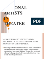 National Artists - Theater