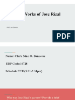 Life and Works of Jose Rizal