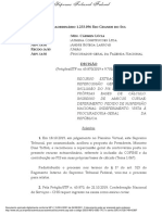 Repercursão Geral - Pis Nas Proprias Bases