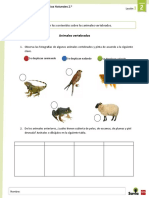 Evaluación Cs. Naturales N°2 - Guía 2