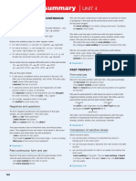 Grammar Summary Unit 4