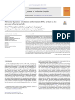 Molecular Dynamics Simulations On Formation of CO2 Hydrate in The