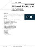 Datasheet 2561 PS2561-1-V