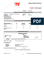 Material Safety Data Sheet: Revision Date: 06/20/2003 Print Date