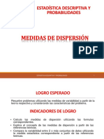 Semana 5 - Sesiones 9 y 10 - Medidas de Dispersión